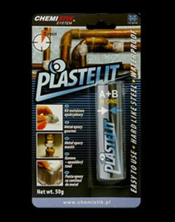 Chemistik  plastelit 2k. fém gyurma 50g. 260cels.