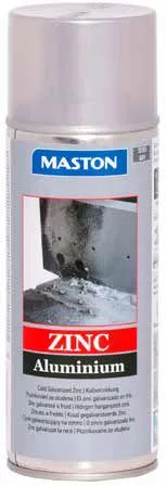 400172 Maston Aluminium Zinc Spray 400 ml 