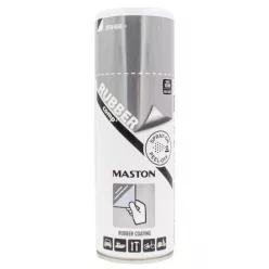   199980 Maston RUBBERcomp Szórható Gumi Spray Fényes Ezüst 400 ml