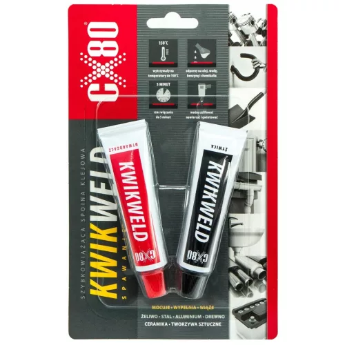 CX-80 Kwik-Weld Hideghegesztő Gyors 2x27 g