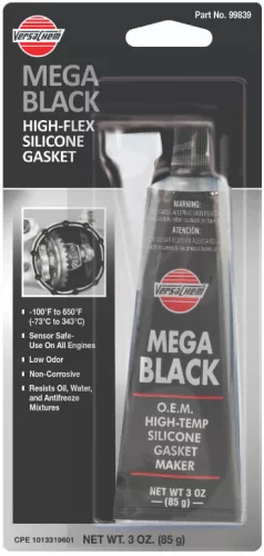 Felülettömítő – Versachem Mega Black Silicone (99839) – 85 g