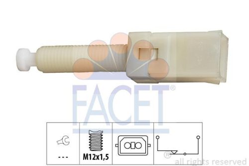 FACET 7.1087 féklámpa kapcsoló (Audi, Volkswagen)