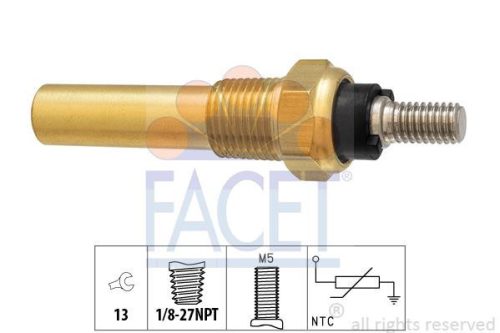 FACET 7.3135 hűtőfolyadék hőmérséklet-érzékelő
