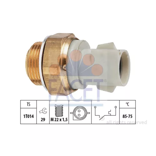FACET 7.5130 hűtőfolyadék hőmérséklet-érzékelő (Ford)