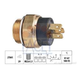   FACET 7.5613 hűtőfolyadék hőmérséklet-érzékelő (Alpine, Peugeot)
