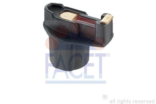 Facet 3.8236RS gyújtáselosztó rotor – Rotorellenállás: 5 kOhm (kompatibilitás: lásd a leírásban!)