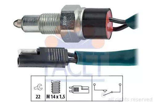 FACET 7.6002 tolatólámpa kapcsoló