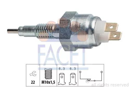 Tolatókapcsoló Opel Kadett modellekhez (FACET 7.6012)
