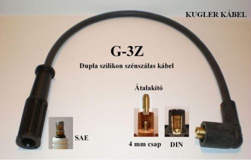 Univerzális szilikon gyújtókábel G-3Z – 50 cm