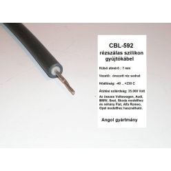 SIL-CU F rézszálas szilikon gyújtókábel, 7 mm