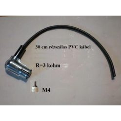   M-1Z szerelt gyújtókábel – 40 cm, kisgépekhez és motorokhoz