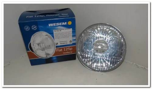 Fényszóró betét (belső, távolsági) – VAZ 2103, 2106 / Fiat 125p / FSO Polonez – 142 mm