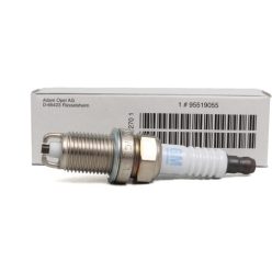   Opel gyári 2 pólusú gyújtógyertya (1214000, 1214117, GM 95519055) – M14 x 1,25 – menethossz: 19 mm – kulcsnyílás: 16 mm (kompatibilitás: lásd a leírásban!)