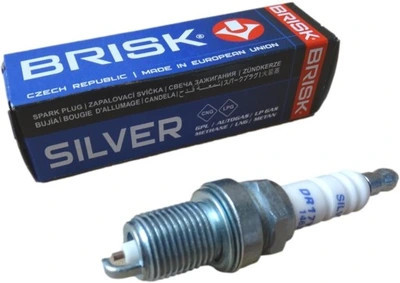 BRISK DR17YS-9 gyújtógyertya, LPG üzemű motorokhoz, palettás kiszerelés – M14 x 1,25 – Menethossz: 19 mm, Kulcsnyílás: 16 mm (kompatibilitás: lásd a leírásban!)