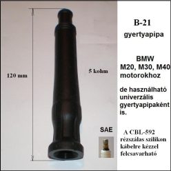   NGK SD05F egyenes gyertyapipa – 5.0 kΩ – 10.0 mm / 12.0 mm (kompatibilitás: lásd a leírásban!)