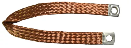 Testkábel 25 cm hosszú, 16 mm² keresztmetszetű, réz