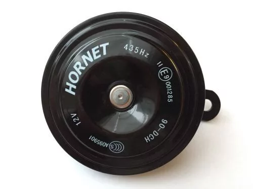 Kürt tányér darabos hornet 12v 435hz  20.0075   90mm  elektromos