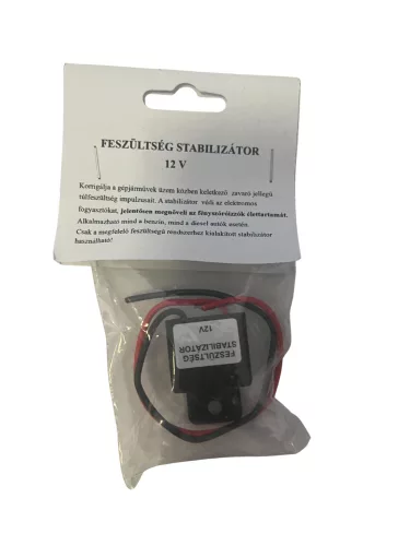 12V-os feszültségstabilizátor autókhoz