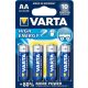  VARTA Longlife Power AA alkáli ceruzaelem, 1,5V, 4 db/csomag