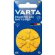 Varta Rayovac 10 hallókészülék elem – 6 db/bliszter