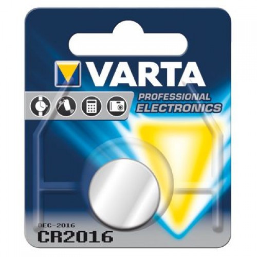 VARTA CR2016 lítium gombelem, 3V, 1 db