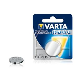 VARTA CR2025 lítium gombelem, 3V, 1 db