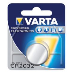  VARTA CR2032 lítium gombelem, 3V, 1 db