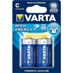   VARTA Longlife Power C (Baby) alkáli elem, 1,5V, 2 db/csomag