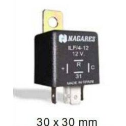 Nagares ILF/4-12 12V 4 lábú LED-es indexrelé