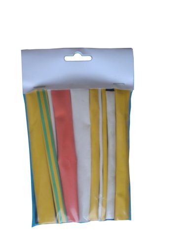 Zsugorcső garnitúra 20-22 db-os színes