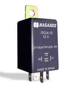 Villogó automata 12v/4 lábu nagares itg/4-12      elektromos     