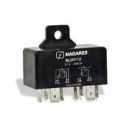 Nagares RLD/P-12 Dupla Relé, 12V, 2x40A