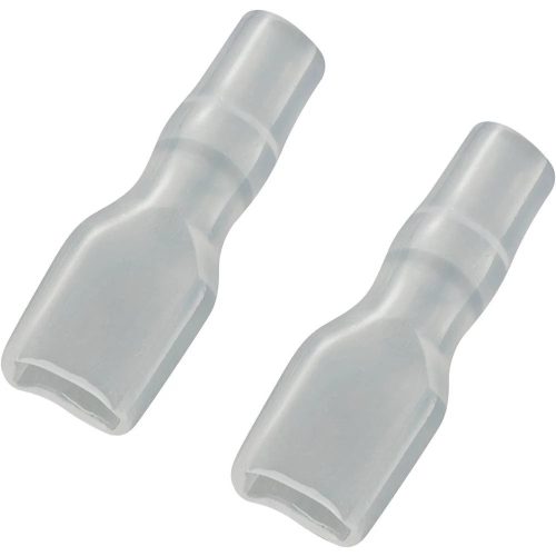Átlátszó kábelsaru szigetelés 6,3 mm-es saruhoz (05297) – 100 db/csomag