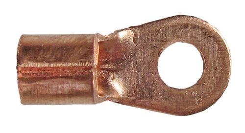 Vörösréz kábelsaru 5 mm átmérővel, 6 mm² vezetékhez