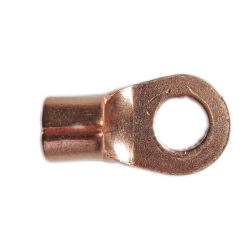   Vörösréz kábelsaru 12 mm furatátmérővel, 50 mm² vezetékhez – 10 db/csomag (160225)