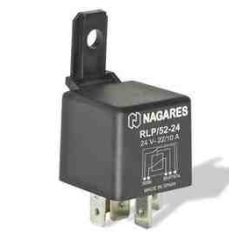 Nagares RLP/52-24 relé, 24V, 22A/10A, 5-lábú