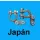 Japán szabványú réz akkusaru pár (+/-)