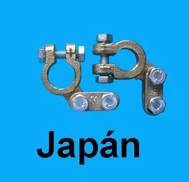 Japán szabványú réz akkusaru pár (+/-)