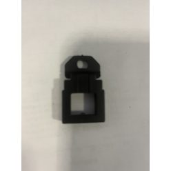 Relétartó fém füllel