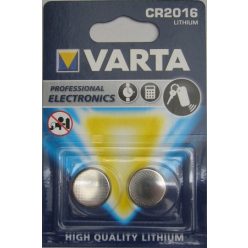 VARTA CR2016 lítium gombelem, 3V, 2 db/csomag
