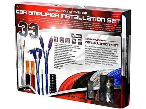 MNC 20196 autóhifi beszerelőszett, 33 db