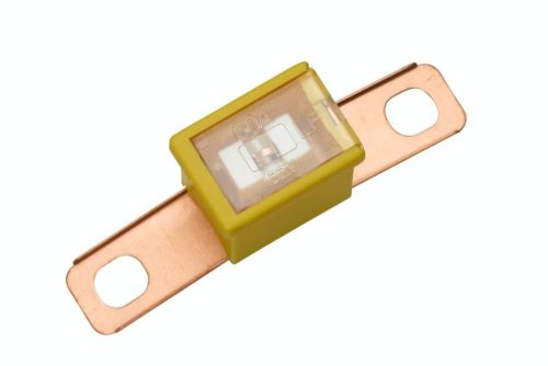 Biztosíték - 60A - sárga - japán - fémtalpas - apa típus