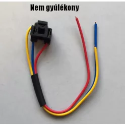 H4 kerámia izzófoglalat hőálló vezetékkel