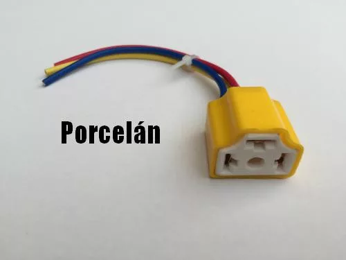 Izzófoglalat fényszóró – H4 – vezetékkel – porcelán