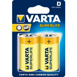 VARTA Superlife D góliát elem, 1,5V, 2 db/csomag