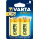 Elem varta heavy duty / superlife sárga  góliát  2db                 elektromos