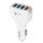 USB szivargyújtó töltő 4 USB porttal (GZ-13564)