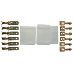 6 részes gyorscsatlakozó kábelcsatlakozó készlet