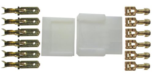 6 részes gyorscsatlakozó kábelcsatlakozó készlet