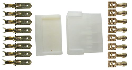 8 részes gyorscsatlakozó kábelcsatlakozó készlet